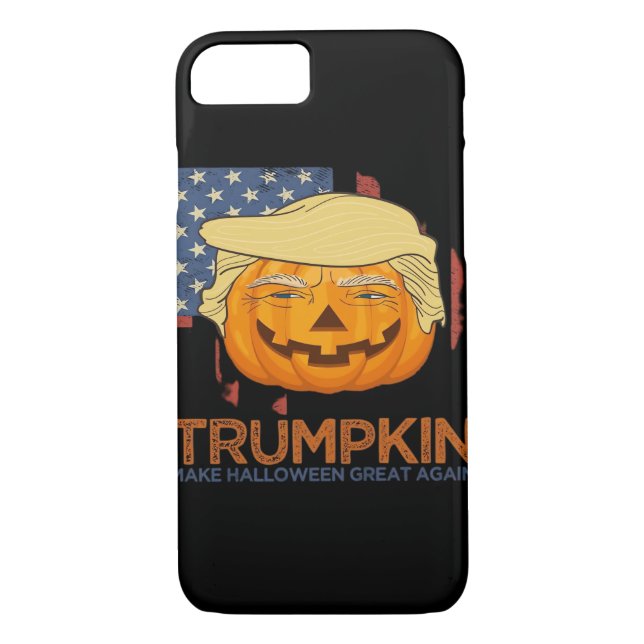 Trumpkin Halloween Funny Design Case-Mate iPhone Hülle (Rückseite)