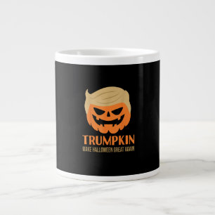 Trumpkin Halloween Great Again Funny Sarcasti Jumbo-Tasse