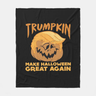 Trumpkin Halloween Great Halloween Desi Fleecedecke