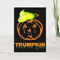 Trumpkin Halloween-Kürbiskuchen-Schlamm Lustige Sc