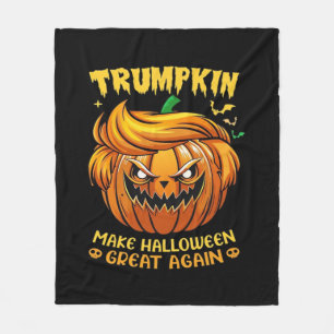Trumpkin Halloween - Make Halloween Great Again Cl Fleecedecke