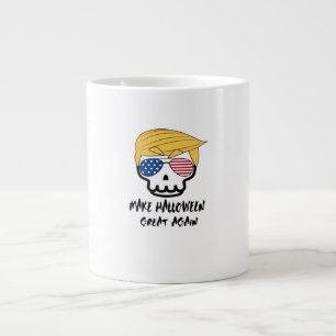 Trumpkin Halloween Make Halloween Great Again Funn Jumbo-Tasse