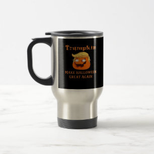 Trumpkin Halloween - Make Halloween Great Again Pu Reisebecher