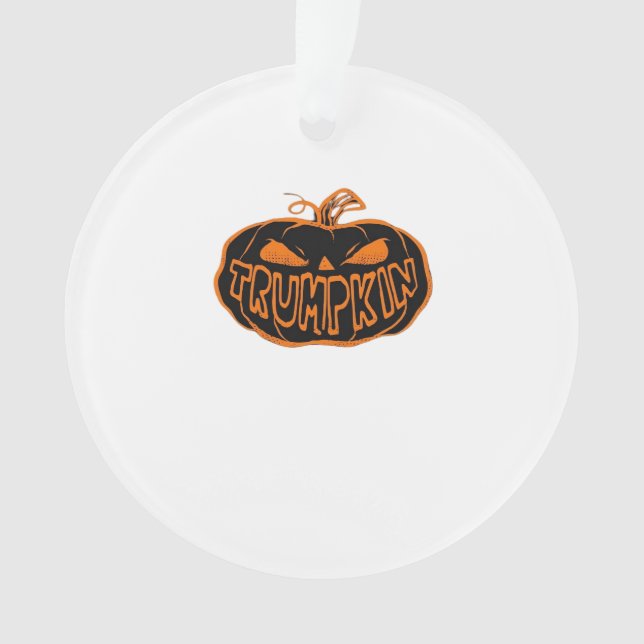 Trumpkin Halloween Ornament (Vorderseite)