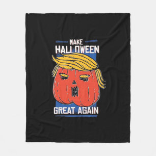 Trumpkin Halloween Pupmkin Classic Fleecedecke