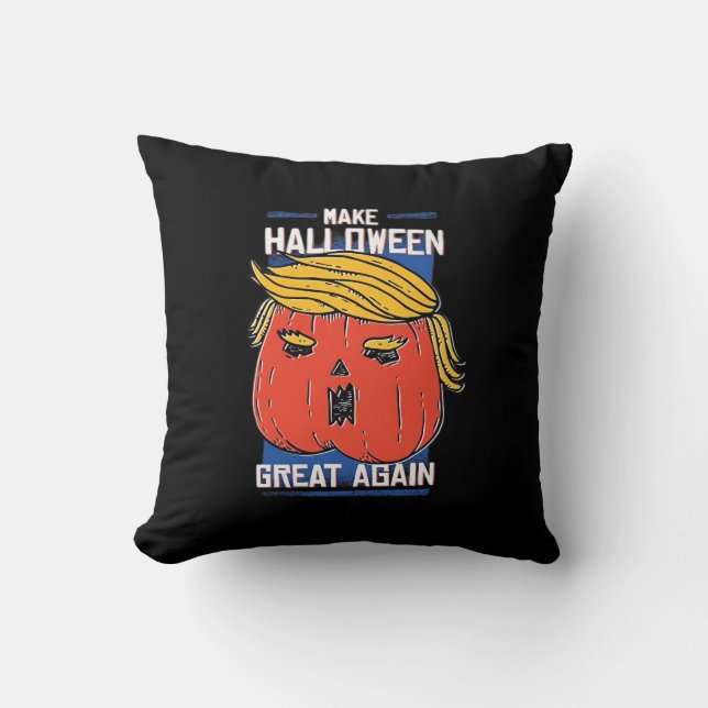 Trumpkin Halloween Pupmkin Classic Kissen (Vorderseite)