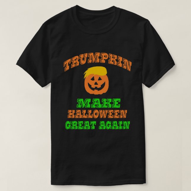 Trumpkin Halloween Shirt (Design vorne)