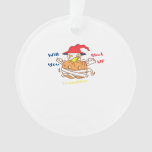 Trumpkin Halloween Wahldebatte und Joe Biden Ornament