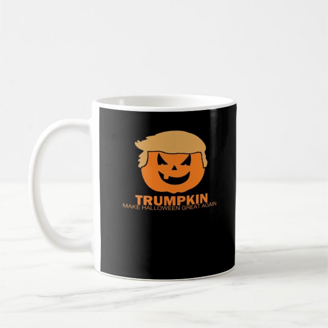 Trumpkin - Halloween wird wieder klassisch Kaffeetasse (Links)