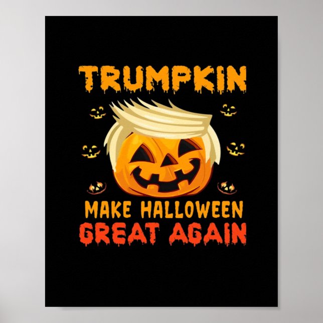 Trumpkin - Halloween wird wieder klassisch Poster (Vorne)