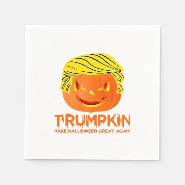 Trumpkin - Hast du Angst? Klassisch Serviette (Vorderseite)
