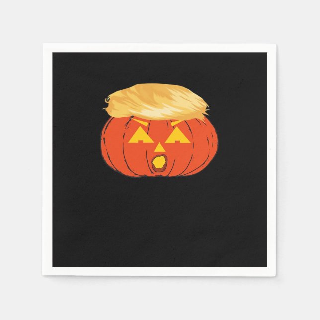 Trumpkin Jack O'Lantern Serviette (Vorderseite)