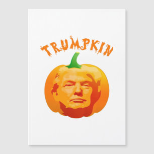 Trumpkin Lustiger Halloween-Kostüm – Retro MAGA-St Magnetkarte
