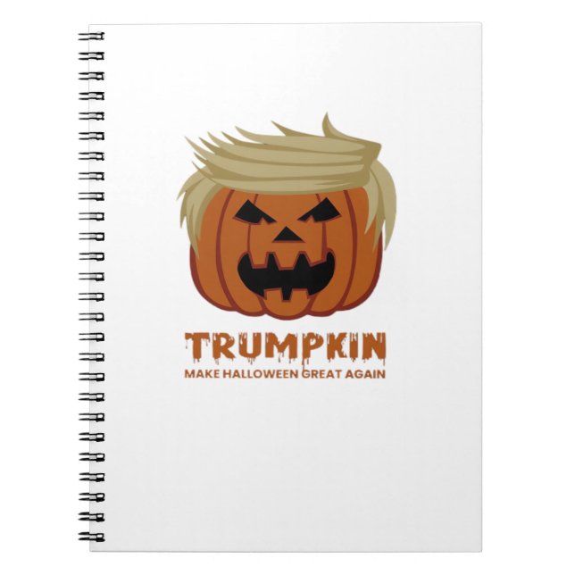 Trumpkin - Mache Halloweens wieder großartigen Sch Notizblock (Vorderseite)