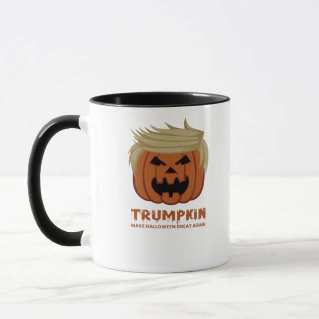 Trumpkin - Mache Halloweens wieder großartigen Sch Tasse (Links)
