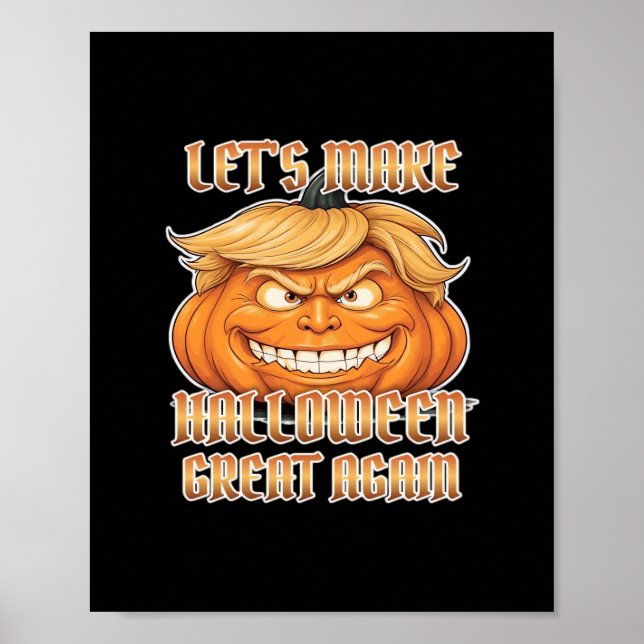 Trumpkin machen Halloween erneut zum Klassiker Poster (Vorne)