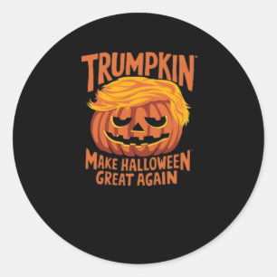 Trumpkin macht Amerika Halloween erneut zu einer K Runder Aufkleber