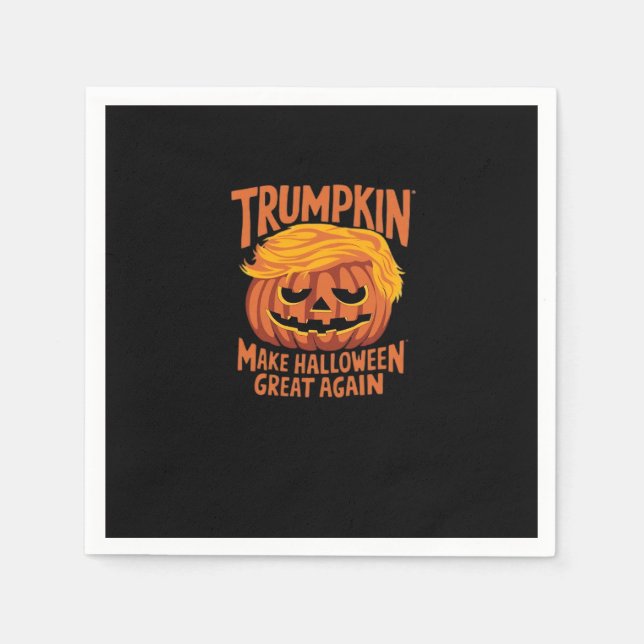 Trumpkin macht Amerika Halloween erneut zu einer K Serviette (Vorderseite)