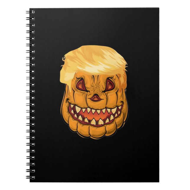 Trumpkin macht Halloween-Horror wieder klassisch Notizblock (Vorderseite)