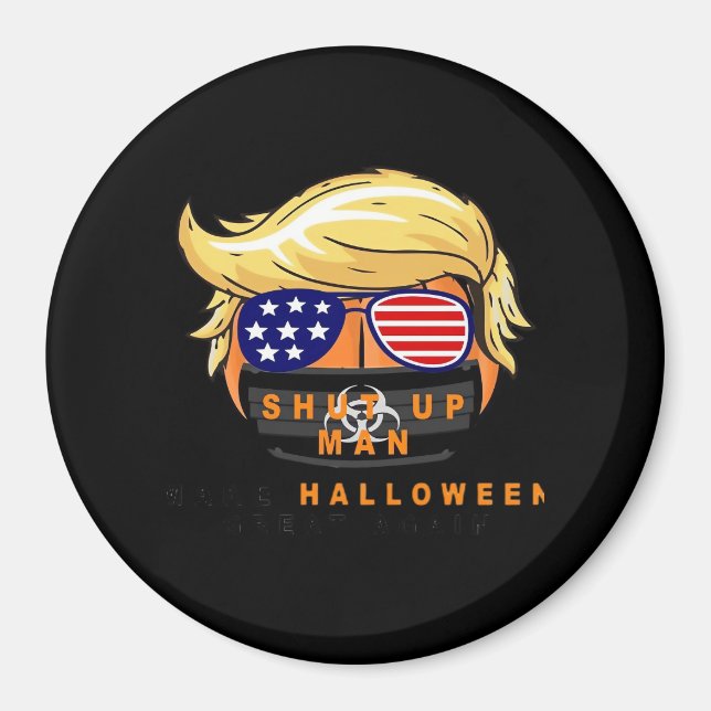 Trumpkin macht Halloween wieder ein klassisches Ge Magnet (Vorne)