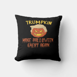Trumpkin macht Halloween wieder groß - Funny Costu Kissen