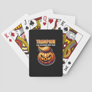 Trumpkin macht Halloween wieder groß Jack O Lanter Spielkarten