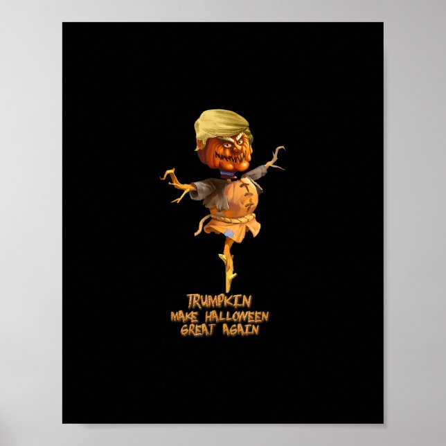 Trumpkin macht Halloween wieder groß Poster (Vorne)
