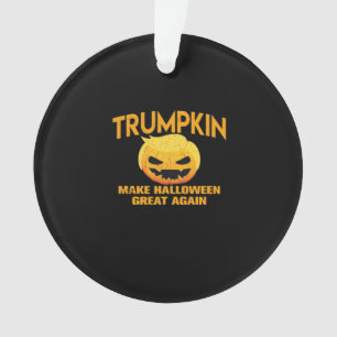 Trumpkin macht Halloween wieder groß - Sloth Parod Ornament