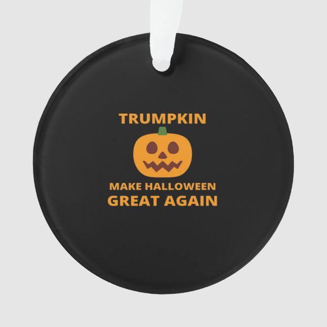 Trumpkin macht Halloween wieder groß, Trumpkin Hal Ornament (Vorderseite)