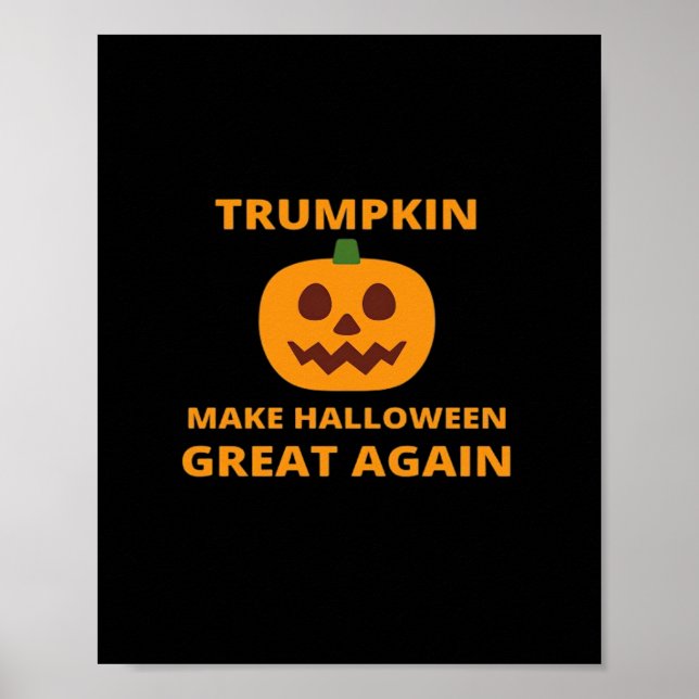 Trumpkin macht Halloween wieder groß, Trumpkin Hal Poster (Vorne)