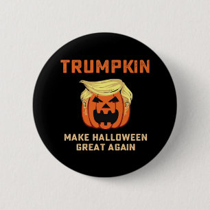 Trumpkin macht Halloween wieder großartig - klassi Button