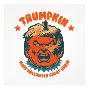 trumpkin macht Halloween wieder großartig lustig Fotodruck