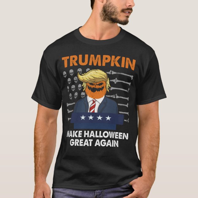 Trumpkin macht Halloween wieder großartig Trump T-Shirt (Vorderseite)