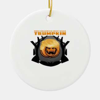 Trumpkin, macht Halloween wieder klassisch Keramik Ornament