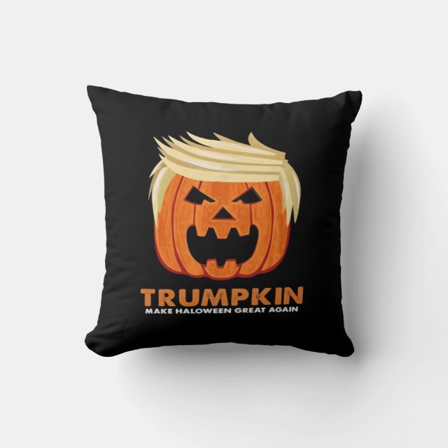 Trumpkin macht Halloween wieder klassisch - Limi Kissen (Vorderseite)