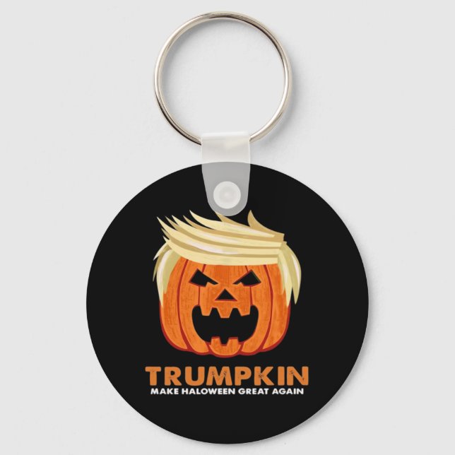 Trumpkin macht Halloween wieder klassisch - Limi Schlüsselanhänger (Vorderseite)