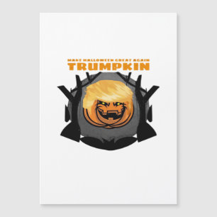 Trumpkin, macht Halloween wieder klassisch Magnetkarte