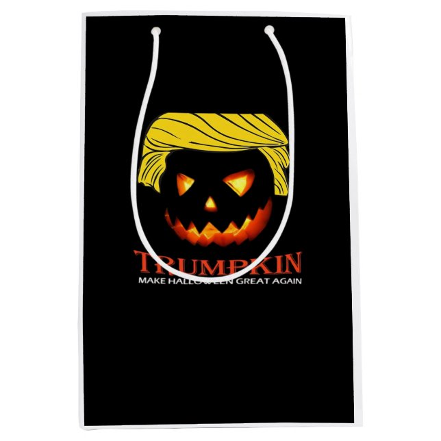 Trumpkin macht Halloween wieder klassisch - Slot Mittlere Geschenktüte (Vorderseite)