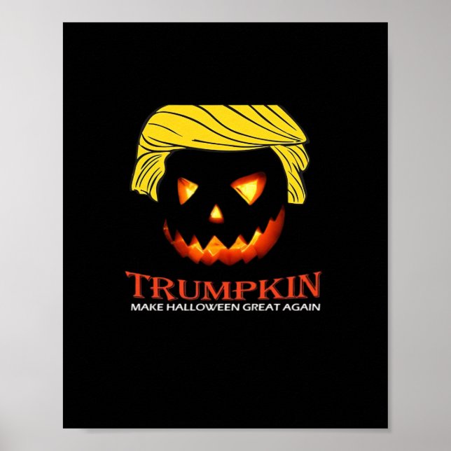 Trumpkin macht Halloween wieder klassisch - Slot Poster (Vorne)
