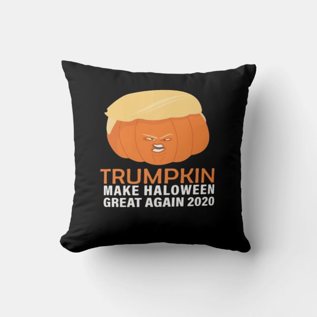 Trumpkin macht Halloween wieder klassisch - Spoo Kissen (Vorderseite)