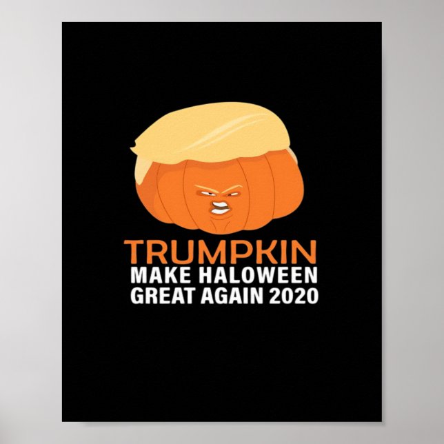 Trumpkin macht Halloween wieder klassisch - Spoo Poster (Vorne)