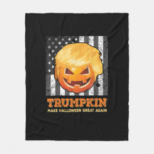 Trumpkin macht Halloween wieder zum Präsidenten Pu Fleecedecke