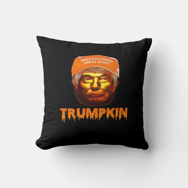 Trumpkin Make Halloween Great Again Sloth Kissen (Vorderseite)