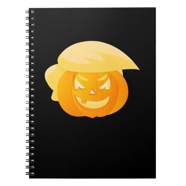 Trumpkin Make Halloween Great Notizblock (Vorderseite)