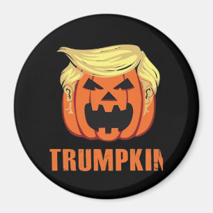 Trumpkin Make Halloween Magnet