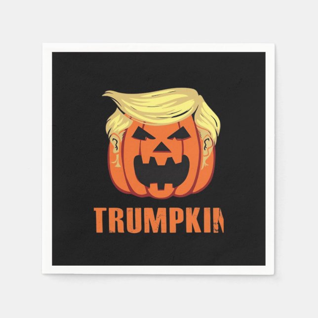Trumpkin Make Halloween Serviette (Vorderseite)