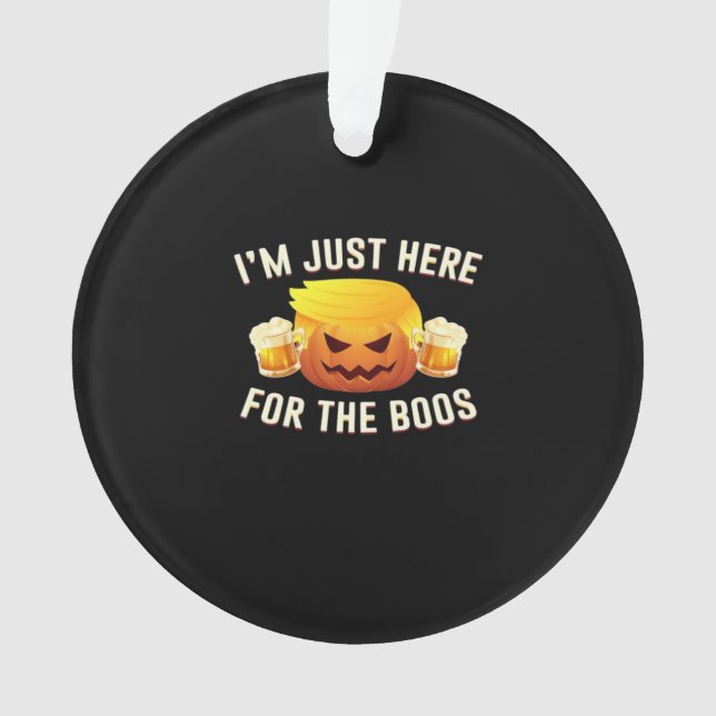 Trumpkin nur für das Boos Halloween-Kostüm Ornament (Vorderseite)