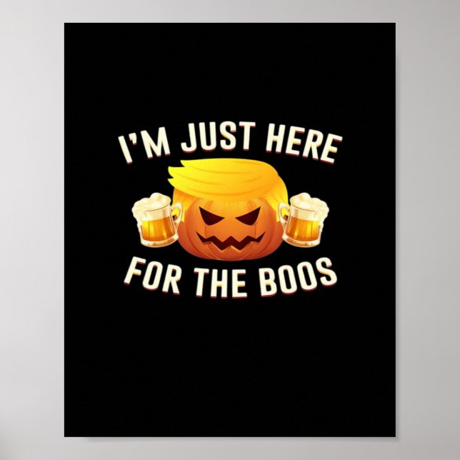 Trumpkin nur für das Boos Halloween-Kostüm Poster (Vorne)