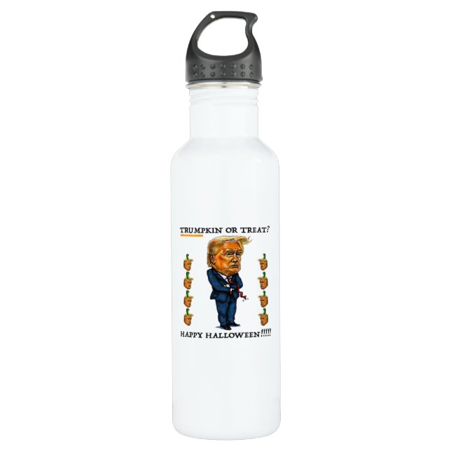 Trumpkin oder Leckerei Classic Edelstahlflasche (Vorderseite)