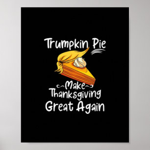 Trumpkin Pie macht Erntedank wieder groß Basebal Poster
